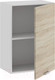 Миниатюра изображения товара Шкаф навесной для кухни ТриЯ Гранита 1В5 (белый/дуб сонома)