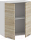 Миниатюра изображения товара Шкаф навесной для кухни ТриЯ Гранита 1В6 (белый/дуб сонома)