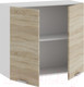 Миниатюра изображения товара Шкаф навесной для кухни ТриЯ Гранита 1В8 (белый/дуб сонома)