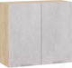 Миниатюра изображения товара Шкаф навесной для кухни ТриЯ Гранита 1В8 (дуб крафт золотой/бетон снежный)