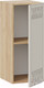 Миниатюра изображения товара Шкаф навесной для кухни ТриЯ Долорес 1В3 (дуб крафт золотой/крем)