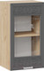 Миниатюра изображения товара Шкаф навесной для кухни ТриЯ Долорес 1В4С (дуб крафт золотой/титан)