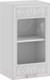 Миниатюра изображения товара Шкаф навесной для кухни ТриЯ Долорес 1В4С (белый/сноу)