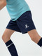 Миниатюра изображения товара Футбольная форма Kelme Short-Sleeved Football Suit / 8251ZB3002-405 (р.150, голубой/темно-синий)