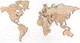 Миниатюра изображения товара Декор настенный Woodary Карта мира на английском языке XXL / 3198