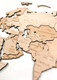Миниатюра изображения товара Декор настенный Woodary Карта мира на английском языке XXL / 3198