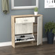 Миниатюра изображения товара Тумба в прихожую Артём-Мебель СН-100.21 (дуб крафт белый/дуб крафт серый)
