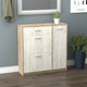 Миниатюра изображения товара Тумба в прихожую Артём-Мебель СН-100.21 (дуб крафт белый/дуб крафт серый)