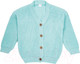 Миниатюра изображения товара Кардиган детский Amarobaby Knit / AB-OD21-KNIT19/32-140 (мятный, р. 140)