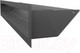 Миниатюра изображения товара Решетка вентиляционная для камина Fire&Wood Luft 90x600 (графит)
