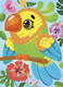 Миниатюра изображения товара Набор для творчества Десятое королевство Аппликация Попугай / 04205