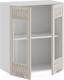 Миниатюра изображения товара Шкаф навесной для кухни ТриЯ Долорес 1В6С (белый/крем)
