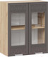 Миниатюра изображения товара Шкаф навесной для кухни ТриЯ Долорес 1В6С (дуб крафт золотой/муссон)