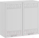 Миниатюра изображения товара Шкаф навесной для кухни ТриЯ Долорес 1В8 (белый/сноу)