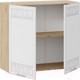 Миниатюра изображения товара Шкаф навесной для кухни ТриЯ Долорес 1В8 (дуб крафт золотой/сноу)