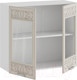 Миниатюра изображения товара Шкаф навесной для кухни ТриЯ Долорес 1В8С (белый/крем)
