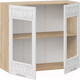 Миниатюра изображения товара Шкаф навесной для кухни ТриЯ Долорес 1В8С (дуб крафт золотой/сноу)