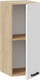 Миниатюра изображения товара Шкаф навесной для кухни ТриЯ Лорас 1В3 (дуб крафт золотой/холст белый)