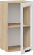 Миниатюра изображения товара Шкаф навесной для кухни ТриЯ Лорас 1В4С (дуб крафт золотой/холст белый)