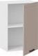 Миниатюра изображения товара Шкаф навесной для кухни ТриЯ Лорас 1В5 (белый/холст латте)