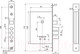 Миниатюра изображения товара Замок врезной Border 74100-ЗВ9-8/13-СП-2Ш