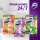 Миниатюра изображения товара Чистящее средство для унитаза Domestos Power 5. Сказочный аромат Трио (3x50г)