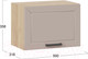 Миниатюра изображения товара Шкаф под вытяжку ТриЯ Лорас 1В5Г (дуб крафт золотой/холст латте)