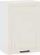 Миниатюра изображения товара Шкаф навесной для кухни ТриЯ Лорас 1В5 (белый/холст брюле)