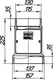 Миниатюра изображения товара Дымоход для котла ProMetall 115-136 / p0077 (с ревизией)