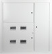 Миниатюра изображения товара Корпус металлический ЭРА Simple ЩЭ-4 / Б0055714