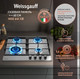 Миниатюра изображения товара Газовая варочная панель Weissgauff HGG641XB