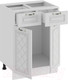 Миниатюра изображения товара Шкаф-стол кухонный ТриЯ Бьянка 1Н6Я1 (белый/дуб белый)