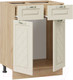 Миниатюра изображения товара Шкаф-стол кухонный ТриЯ Бьянка 1Н6Я1 (дуб крафт золотой/дуб ваниль)