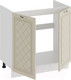 Миниатюра изображения товара Шкаф под мойку ТриЯ Бьянка 1Н8М (белый/дуб ваниль)