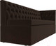 Миниатюра изображения товара Скамья кухонная мягкая Лига Диванов Маркиз правая (микровельвет коричневый)