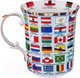 Миниатюра изображения товара Кружка Lefard Флаги стран мира / 85-919