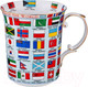 Миниатюра изображения товара Кружка Lefard Флаги стран мира / 85-919