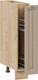 Миниатюра изображения товара Шкаф карго ТриЯ Бьянка 1Н15К (дуб крафт золотой/дуб кофе)