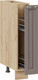 Миниатюра изображения товара Шкаф карго ТриЯ Бьянка 1Н15К (дуб крафт золотой/дуб серый)
