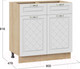 Миниатюра изображения товара Шкаф-стол кухонный ТриЯ Бьянка 1Н8Я1 (дуб крафт золотой/дуб белый)