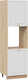 Миниатюра изображения товара Шкаф-пенал кухонный ТриЯ Бьянка 1П6 (дуб крафт золотой/дуб белый)