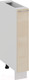 Миниатюра изображения товара Шкаф карго ТриЯ Весна 1Н15К (белый/ваниль глянец)