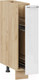 Миниатюра изображения товара Шкаф карго ТриЯ Весна 1Н15К (дуб крафт золотой/белый глянец)