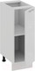 Миниатюра изображения товара Шкаф-стол кухонный ТриЯ Весна 1Н3 (белый/белый глянец)