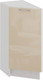 Миниатюра изображения товара Шкаф-стол кухонный ТриЯ Весна 1Н3Т (белый/ваниль глянец)