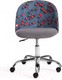 Миниатюра изображения товара Кресло офисное Tetchair Melody (ткань/флок, серый/Botanica 08 Cherry/29)