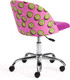 Миниатюра изображения товара Кресло офисное Tetchair Melody (ткань/флок, фиолетовый/Botanica 06 Kiwi/138)
