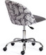 Миниатюра изображения товара Кресло офисное Tetchair Melody (ткань/флок, серый/Cats/29)