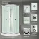Миниатюра изображения товара Душевая кабина Saniteco SN-180W (80x80)