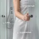Миниатюра изображения товара Душевая кабина Saniteco SN-180W (80x80)